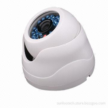 CCTV CMOS IR and Day/Night Dome Camera, 650TVL